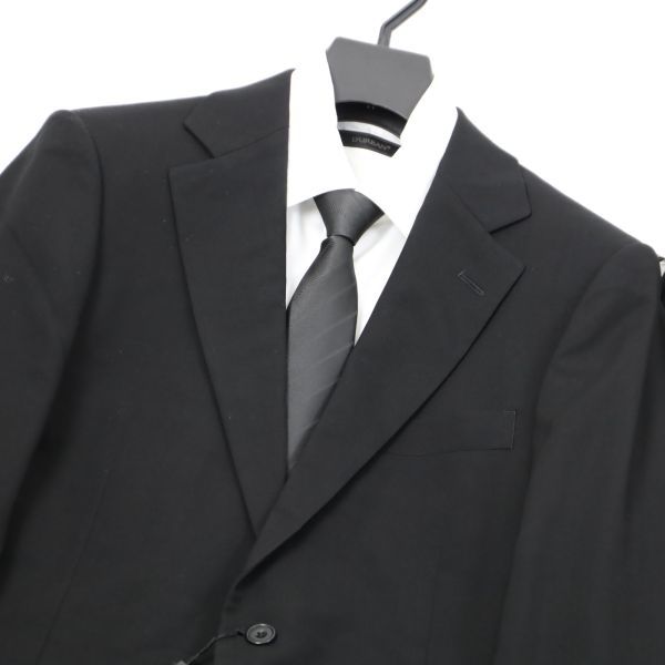 189a 新品 ◇ gotairiku 五大陸 フォーマル ウール スーツ 礼服 略礼装 WEAR BLACK ブラックスーツ 冠婚葬祭 オンワード 日本製 A6