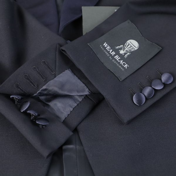 179 новый товар обычная цена 143,000 иен . большой суша формальный костюм смокинг формальный мужской шерсть костюм общий обратная сторона .. party темно-синий чёрный A6
