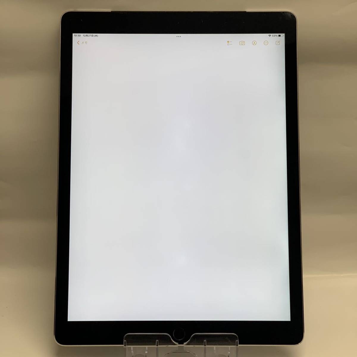 Apple iPad Pro 12 9インチ 第1世代 128GB SIMフリー 展示品 3A787J/A