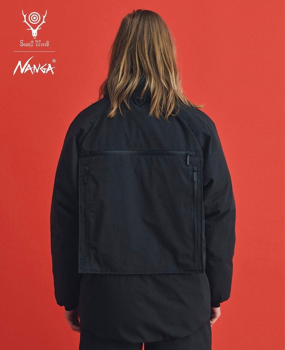 新品】SOUTH2 WEST8×NANGA ダウンジャケット ブラック Lサイズ 新品】SOUTH2 WEST8×NANGA ダウンジャケット ブラック Lサイズ