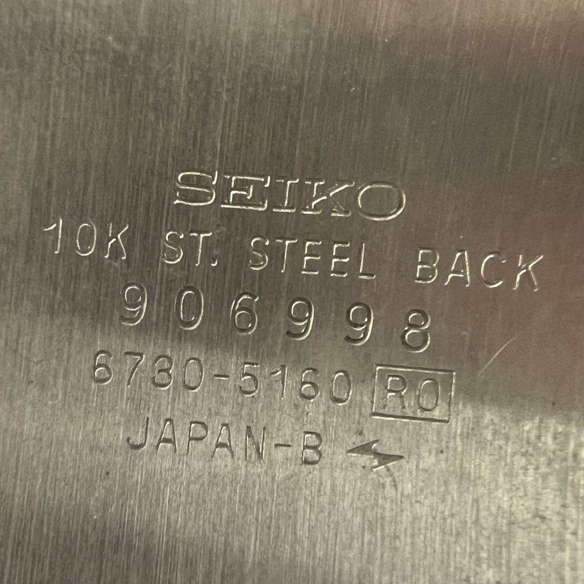 【T】SEIKO セイコー　DOLCE ドルチェ　腕時計2点セット　不動　10K/SS　ゴールド文字盤　クオーツ 　ジャンク　スクエア　人気【206】_画像4