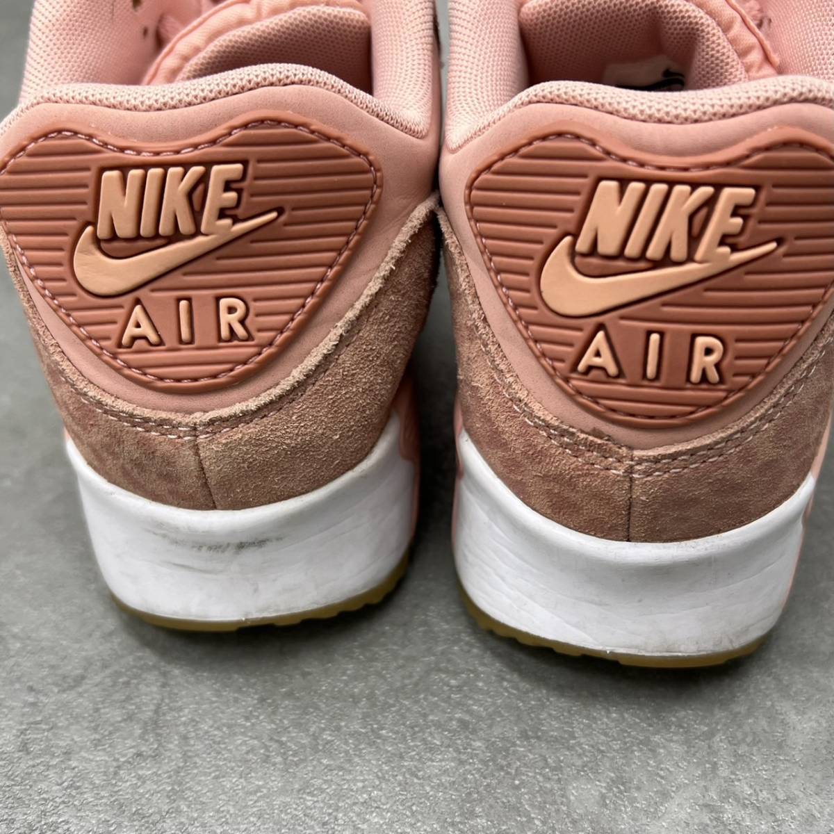 【K】NIKE　ナイキ　エアーマックス　スニーカー　レディース　ピンク系　レオパード　ヒョウ柄　AIR MAX　サイズ23.5㎝　靴【2774】_画像3