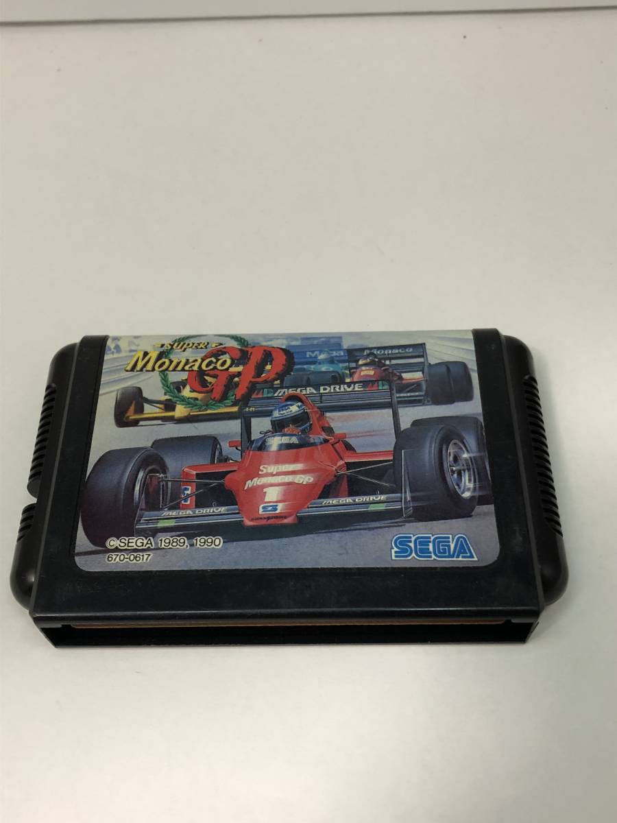 セガ　メガドライブソフト/SEGA Mega Drive 　スーパーモナコGP　_画像5