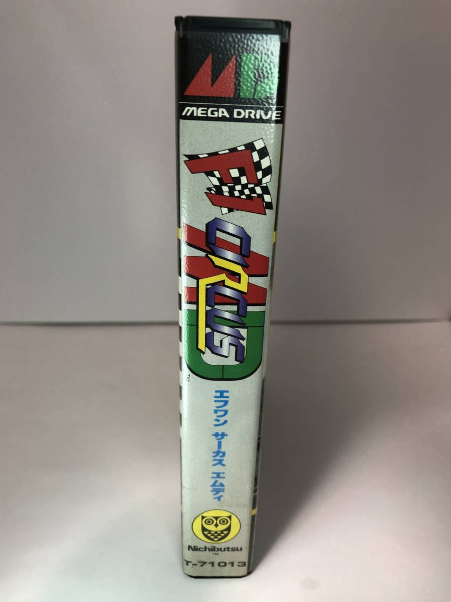 セガ　メガドライブソフト/SEGA Mega Drive 　F1 サーカス/F1 CIRCUS_画像3