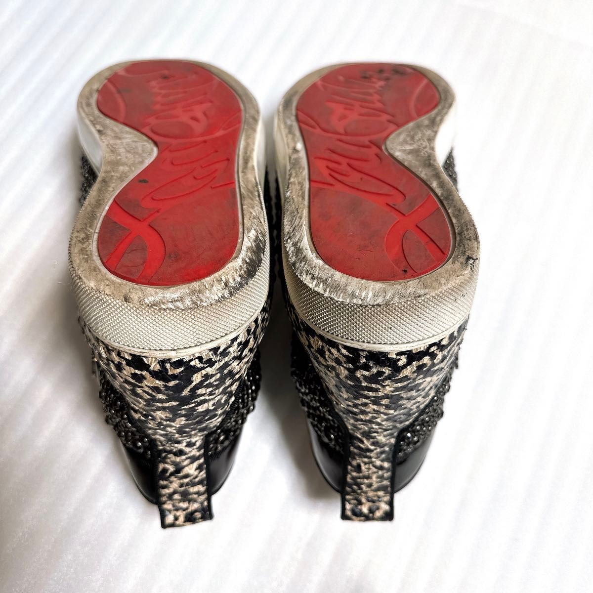 Christian Louboutin クリスチャンルブタン スタッズ スワロ Christian Louboutin クリスチャンルブタン スタッズ スワロ