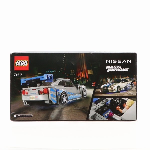 【訳あり】LEGO ワイルド・スピード 日産スカイラインGT-R(R34) 「レゴ スピードチャンピオン」 76917 65701600_画像3