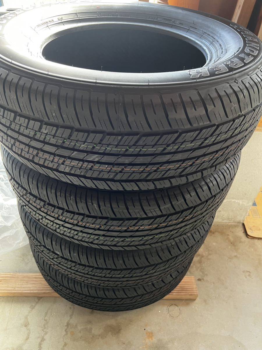 ダンロップ GRANDTREK AT23 265/65R18 4本 ランクル300新車外し_画像1