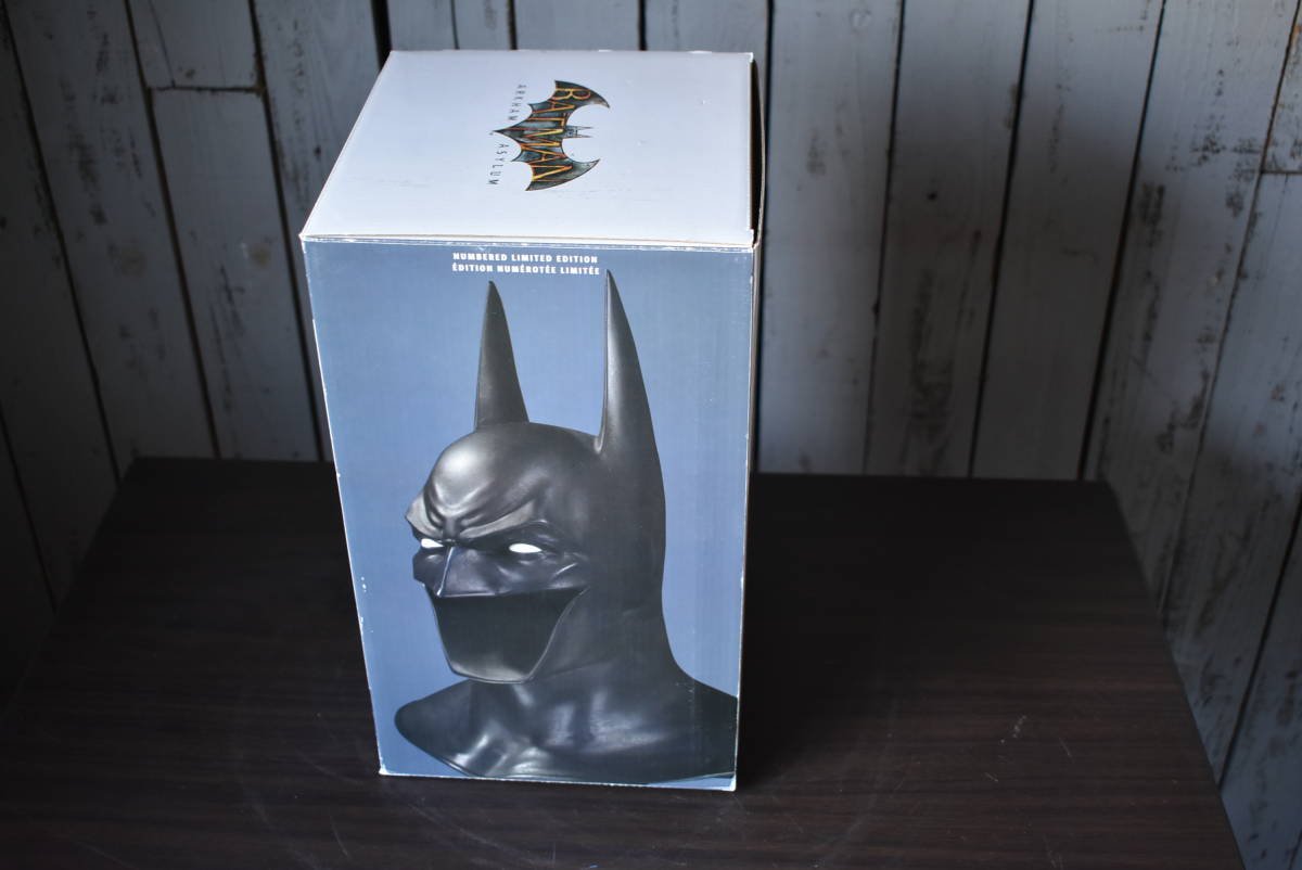n002 フィギュア バットマン カウル バットマン アーカム・アサイラム DCギャラリー PVCスタチュー BATMAN COWL 80サイズ_画像3