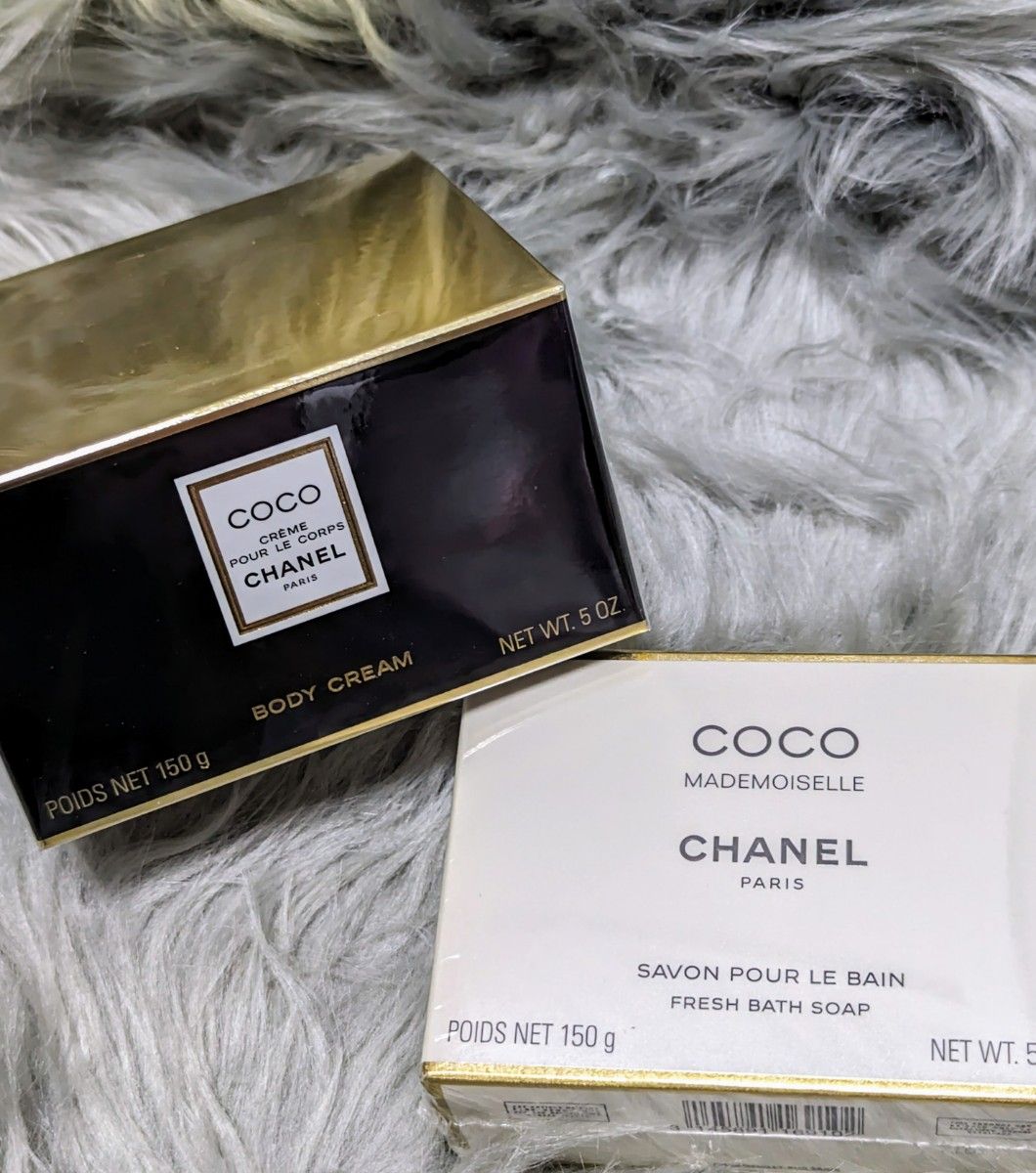 CHANEL/シャネル ■ココ ボディ クリーム 150g＆ココ マドモアゼル サヴォン N (石鹸)set■ 新品未開封 ギフト