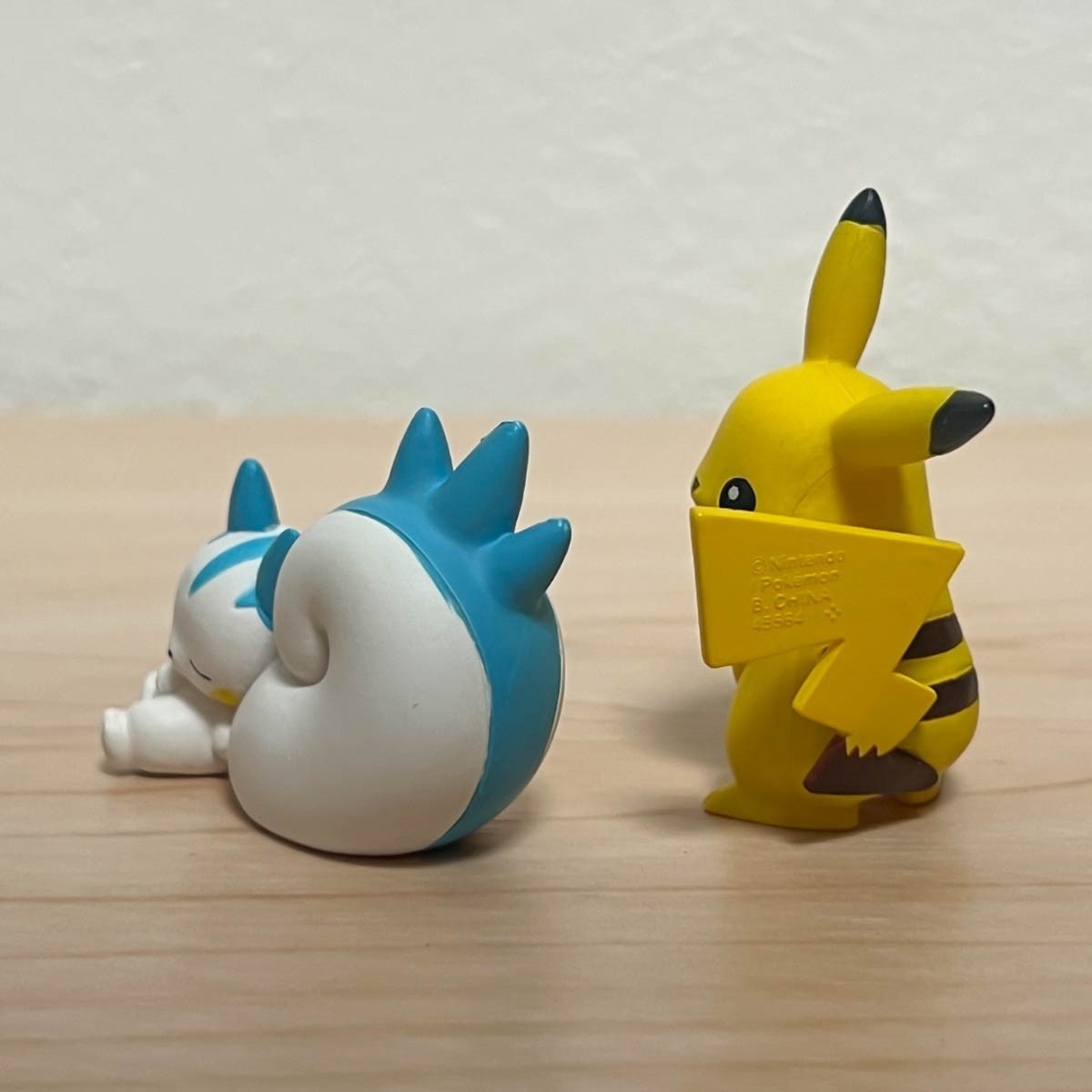 パチリス ピカチュウ 2体セット クリッピングフィギュア ポケモン ポケットモンスター はつゆめ うたたね 4914_画像4