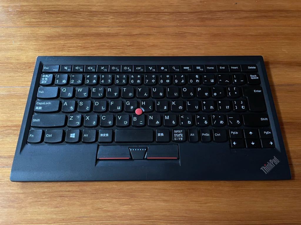 Lenovo KT-1255 ワイヤレスキーボード ThinkPad PC周辺機器 中古_画像1