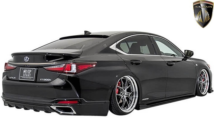 【M’s】レクサス LEXUS ES300h F-SPORT version-L (2018y-) AIMGAIN 純VIP EXE サイドスポイラー 左右 レクサスES エイムゲイン エアロ_画像6