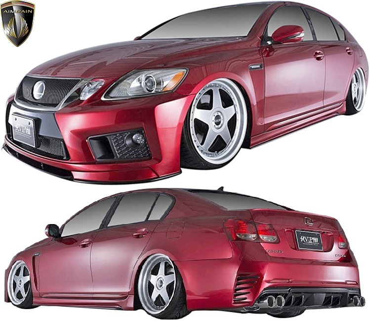 【M’s】LEXUS 19GS 後期 GS350 GS450 (2007.11-2012.1) AIMGAIN 純VIP GT ルーフスポイラー FRP エイムゲイン エアロパーツ カスタムの画像5