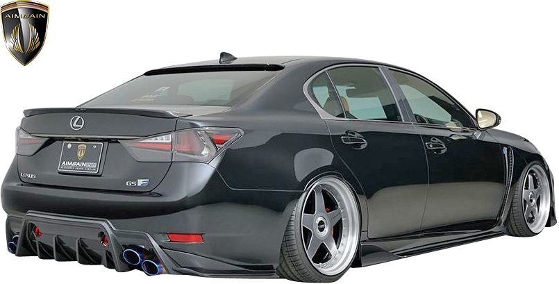 【M's】LEXUS レクサス GS F (2015.11-) AIMGAIN SPORT リアルーフスポイラー CFRP カーボン エイムゲイン 10系 URL10 ルーフウイング_画像1