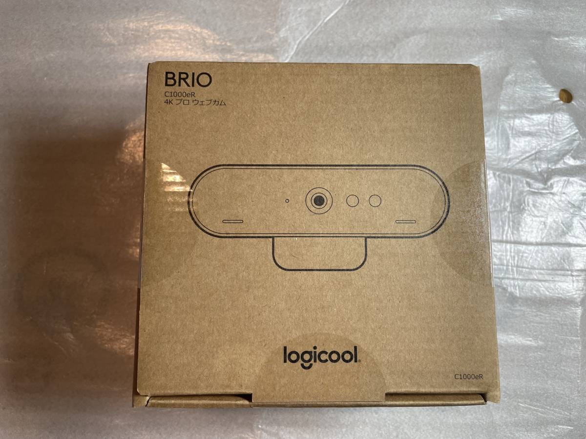 新品未開封 Logicool ロジクール BRIO (ブリオ) 4K プロ ウェブカメラ C1000eR_画像1