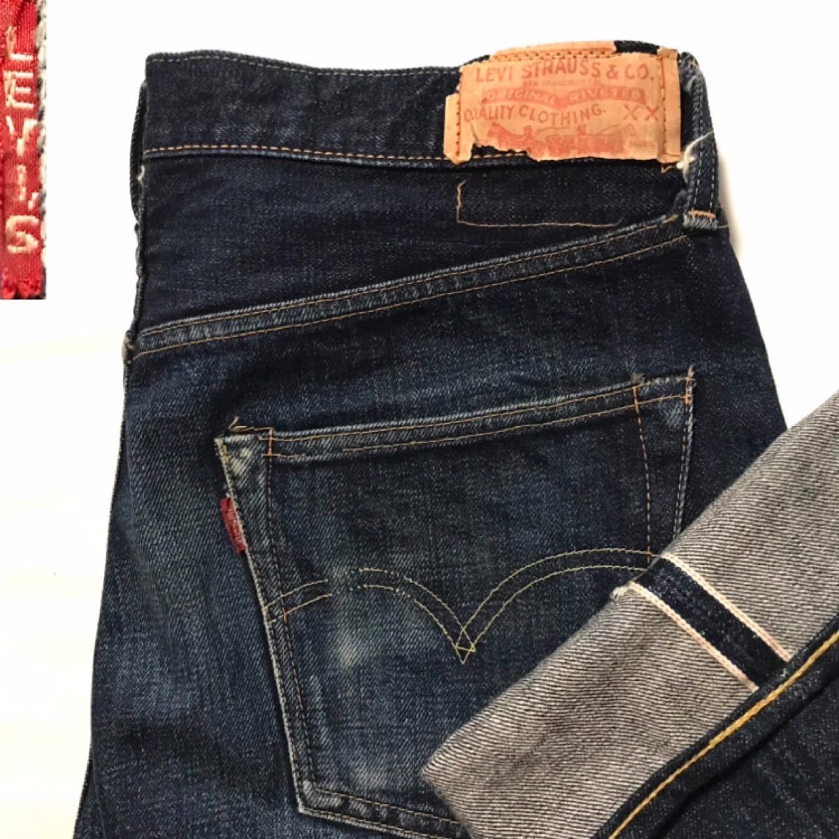 漢の1着 リーバイス Levi’s 501XX W34ストレート メンズ ジーパン デニム 55501 ビンテージ J09A チェーンステッチ 日本製 ジーンズ _画像1