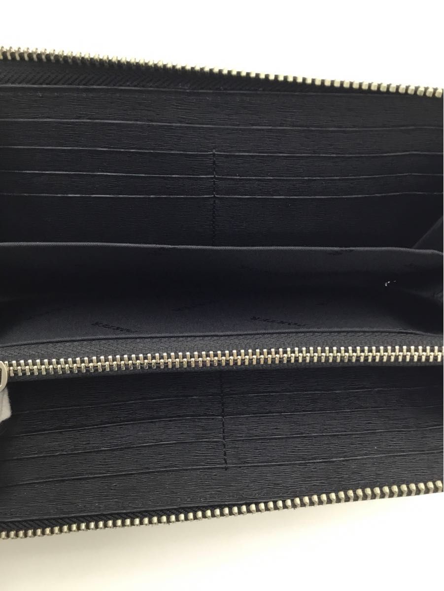 中古美品 ポーター PORTER 長財布 L字ファスナー カレント 黒 中古美品 ポーター PORTER 長財布 L字ファスナー カレント 黒