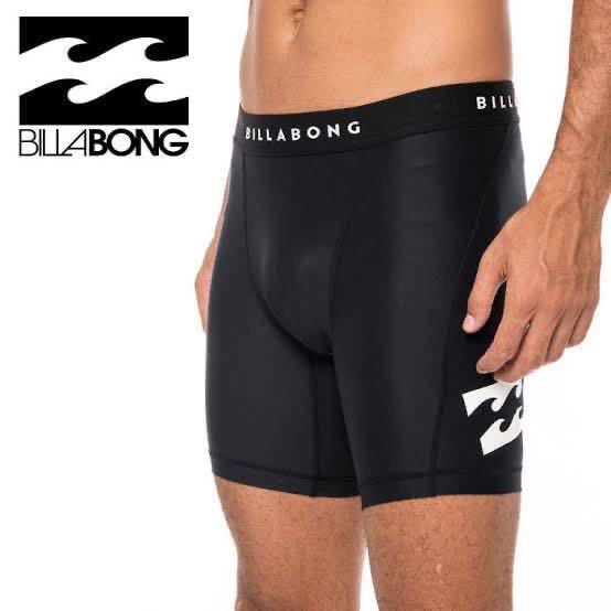 ビラボン BILLABONG サーフインナー 水着 インナー サポーターメンズ スパッツ BLK Lサイズ