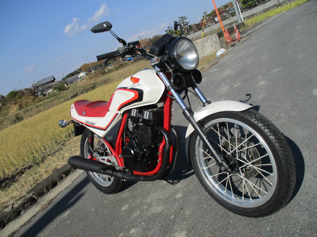 ＣＢＸ２５０ＲＳ ＭＣ１０ ベース車両に現状の画像2