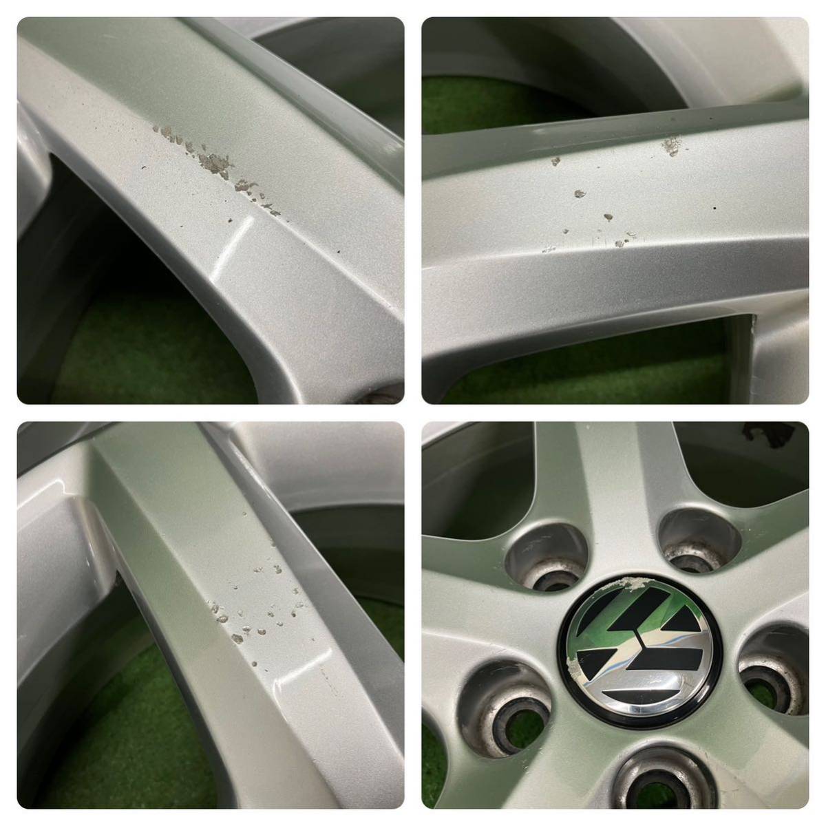 *VW Volkswagen original option Aspen 15 -inch 5 hole /5H*15×6J+40 PCD100 hub diameter : approximately 57mm 4ps.@ used aluminium wheel * free shipping 