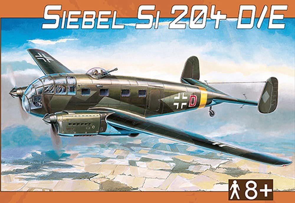 セマー 1/72 ドイツ空軍 ジーベル Si204D/E 双発輸送機 プラモデル SMC72935_画像5