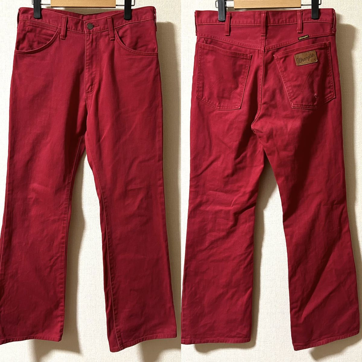 ウエスト78-股下76cm Wrangler ラングラー 古着ベルボトム ウエスト78-股下76cm Wrangler ラングラー 古着ベルボトム