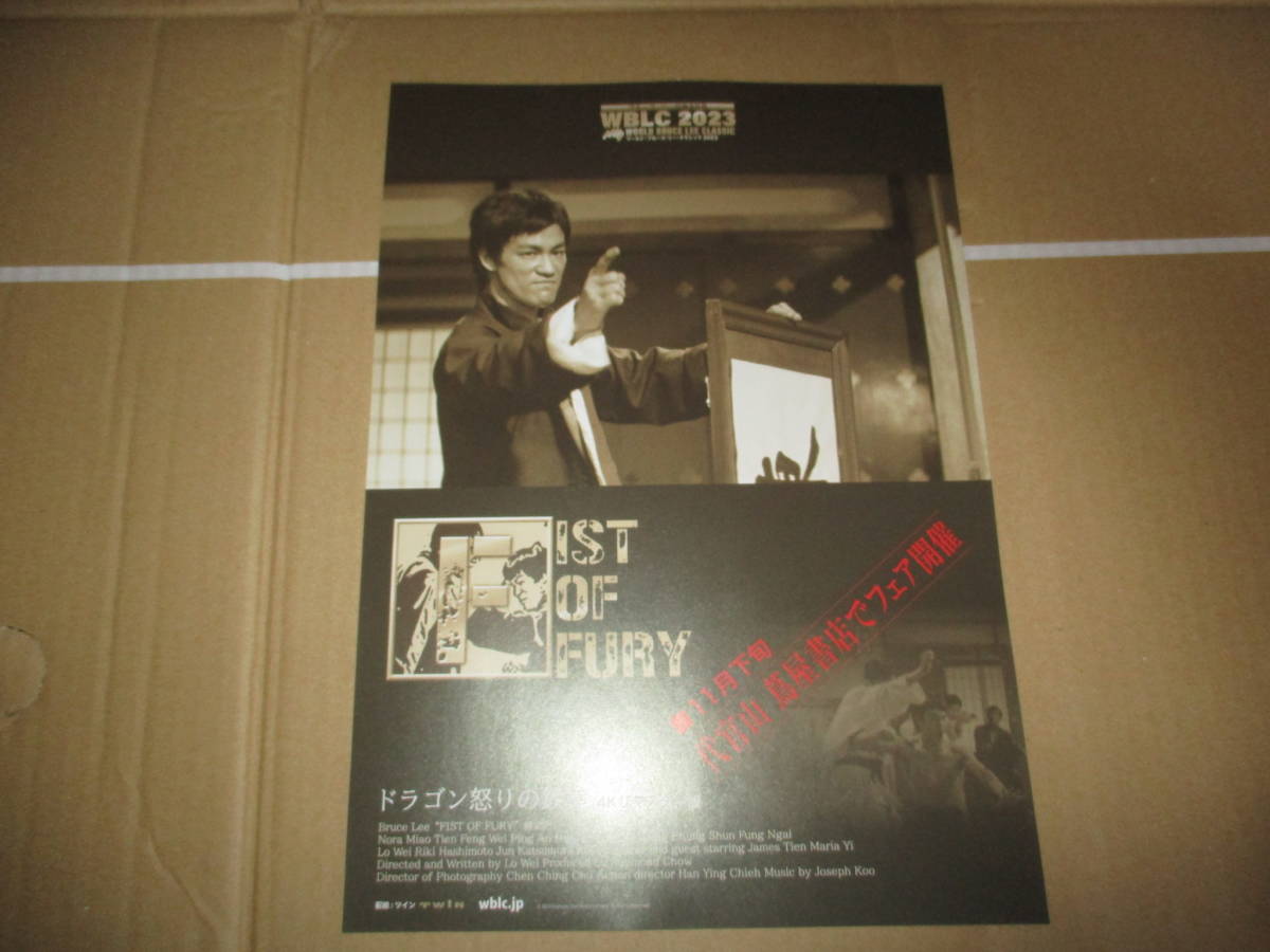 珍品 映画チラシ 購入者特典　5枚完全品　おまけ2種類　ブルース・リー　BRUCE LEE 　カンフー　クンフー_画像6