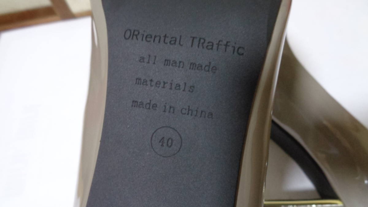 ほぼ新品　ORiental TRaffic　　パンプス　大きいサイズ　40（25くらい）_画像8