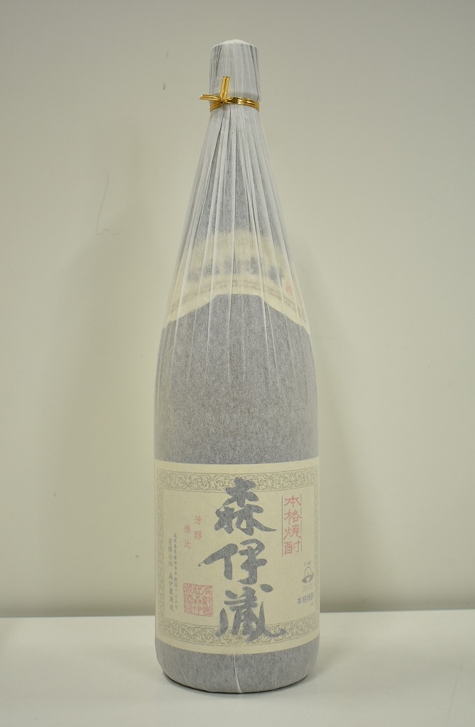 ◇2237◇未開栓本格焼酎かめ壷焼酎森伊蔵1800ml 1.8L 25度箱付き【同梱