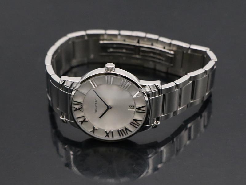 【 ティファニー TIFFANY＆Co 】 腕時計 Z1800.11.10A21A00A アトラスドーム SS クォーツ デイト メンズ 新着 12039-0_画像10