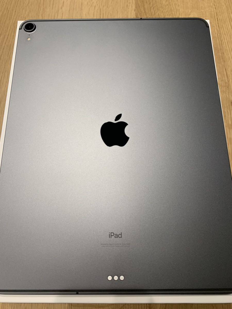 【送料無料・純正ケース付】Apple iPad Pro 12.9インチ第3世代 Wi-Fi +Cellular 64GB Mスペースグレイ iPadOS MTHJ 2J/A