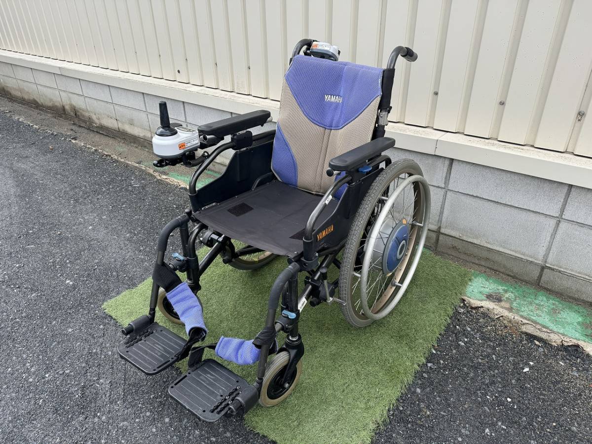 YAMAHA XOC1-P・XOC2-P 電動車椅子 折りたたみ ヤマハ 中古_画像2
