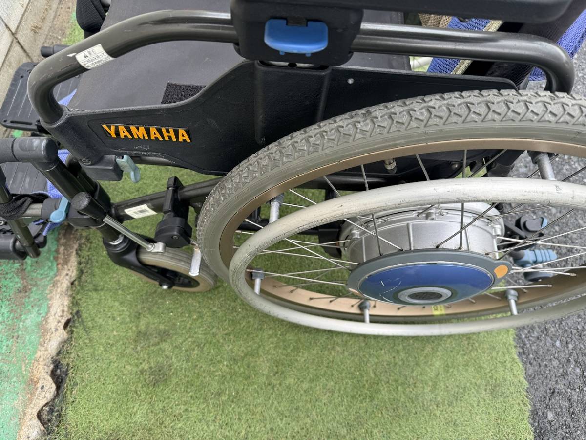 YAMAHA XOC1-P・XOC2-P 電動車椅子 折りたたみ ヤマハ 中古_画像7
