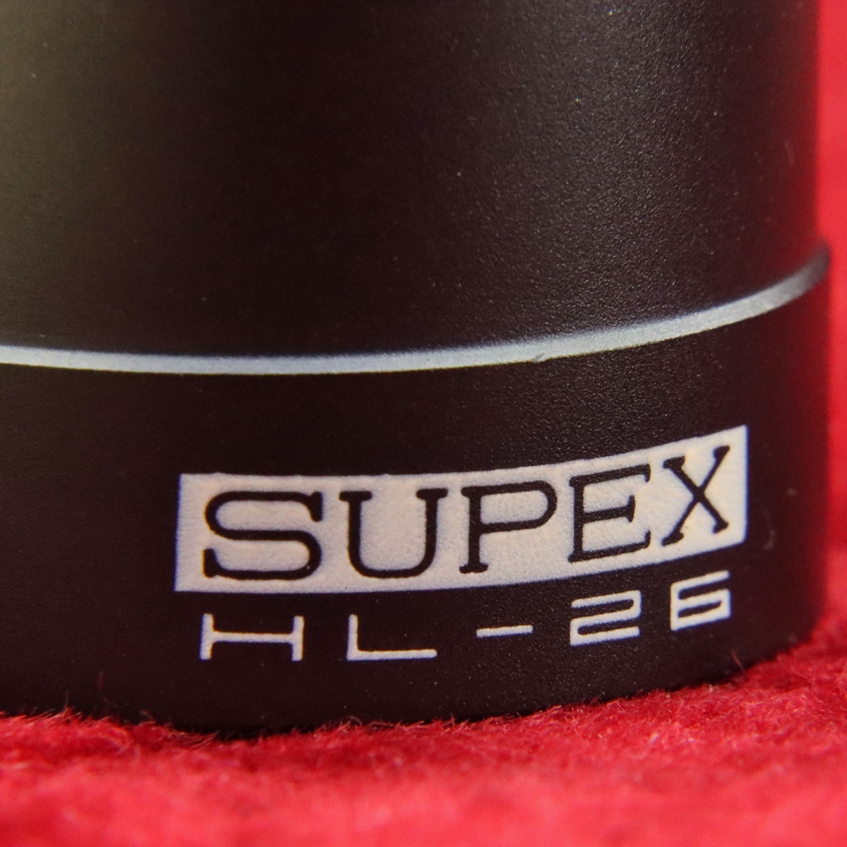 SUPEX/スペックス HL-26 水準器 アルミニウムボディ/ブラック 中古品 送料込み　23L09006_画像5