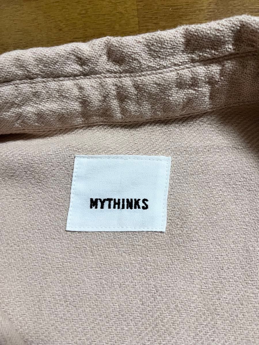 未使用 MYTHINKS マイシンクス ネルシャツ レショップ購入 日本製 シャツジャケット カバーオール