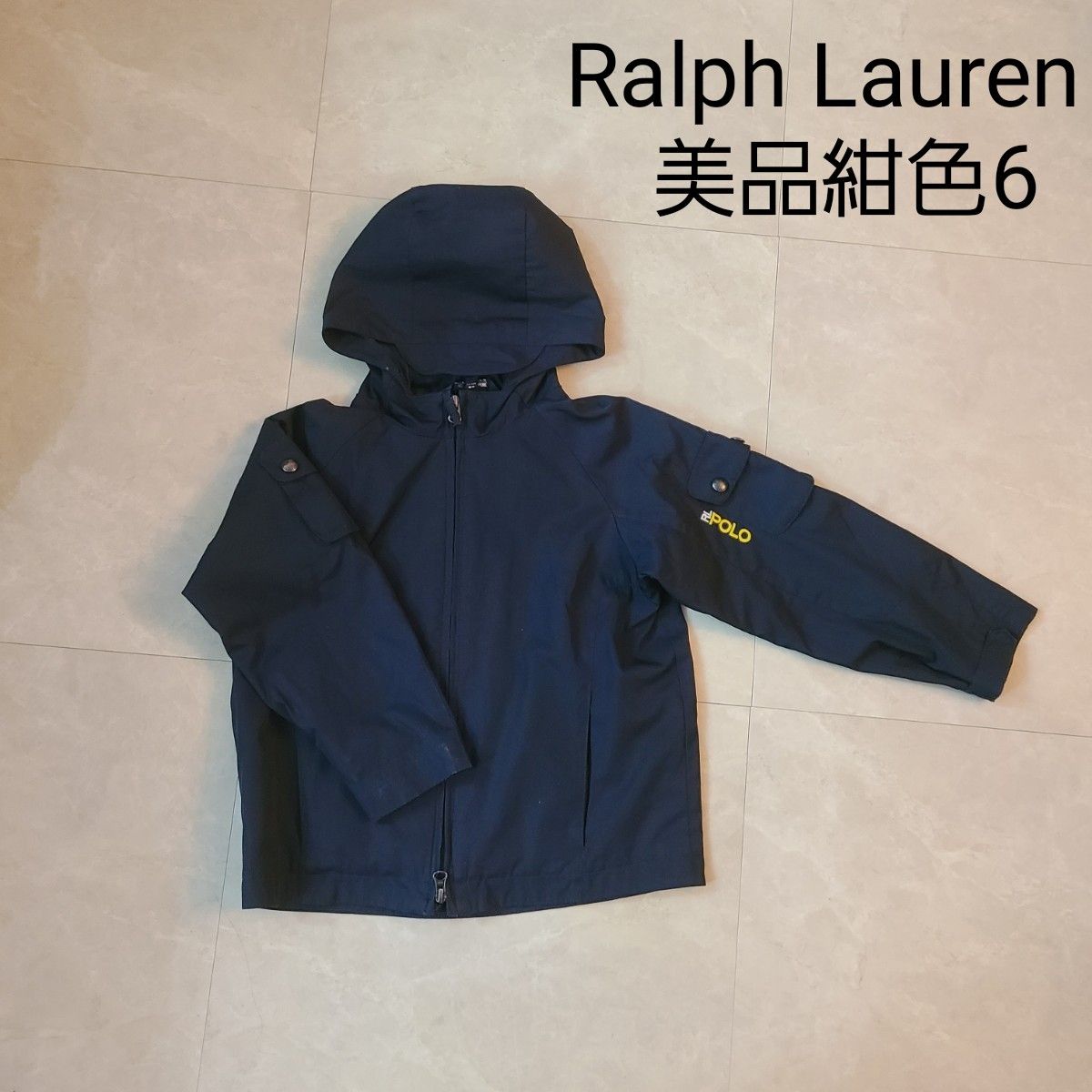 値下げ歓迎！Ralph Laurenラルフローレン紺色キッズコート★美品6