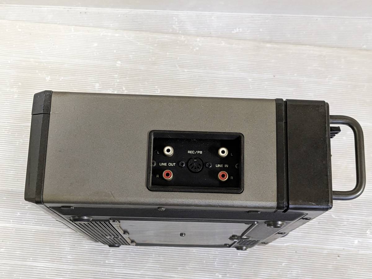 【通電確認済み本体のみ】Technics テクニクス カセットデッキ テープレコーダー RS-646D 昭和レトロ 音楽（#18）_画像3
