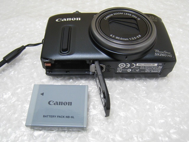 IW-7141S　Canon コンパクトデジタルカメラ PowerShot SX260 HS 付属あり_画像8