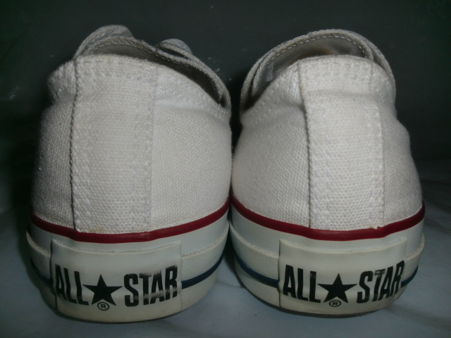 ★CONVERSE ALL STAR OX `17製コンバース M7652 オールスター OX ホワイト キャンバスオールスターの画像3