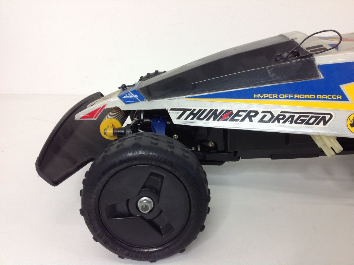 ●営SR689-140　TAMIYA サンダードラゴン THUNDER DRAGON 1/10 SCALE 電動RC4輪駆動レーシングバギー SUPER DRAGON Jr スーパードラゴン_画像4