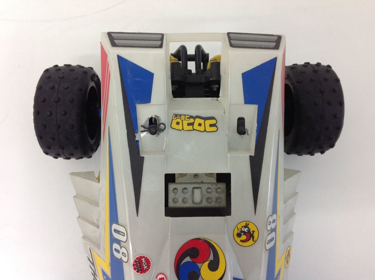 ●営SR689-140　TAMIYA サンダードラゴン THUNDER DRAGON 1/10 SCALE 電動RC4輪駆動レーシングバギー SUPER DRAGON Jr スーパードラゴン_画像9