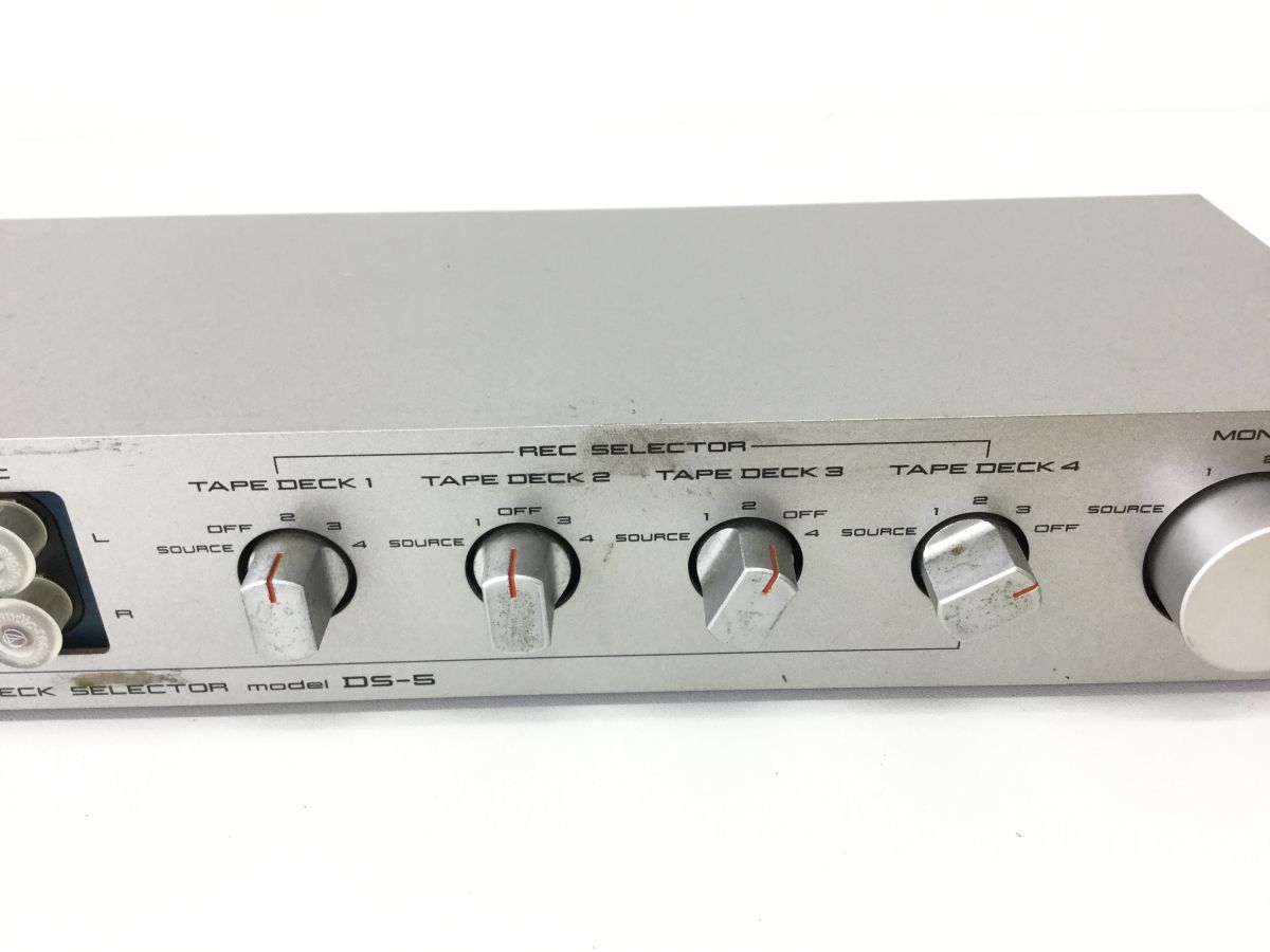 ●代KUR056-80　AKAI アカイ DS-5 テープデッキセレクター オーディオ 音響機材_画像3