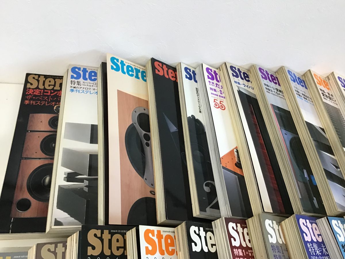 ●営KZ418-120-120　【 ステレオサウンドまとめ 】Stereo Sound ステレオサウンド 70冊セット 音楽 CD情報_画像2