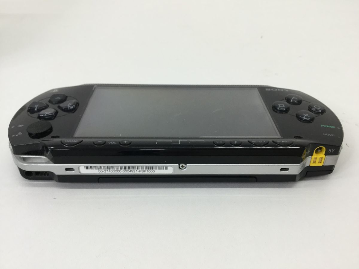 ●営KZ523-80　SONY PSP プレイステーション ポータブル ブラック PSP1000 本体_画像4