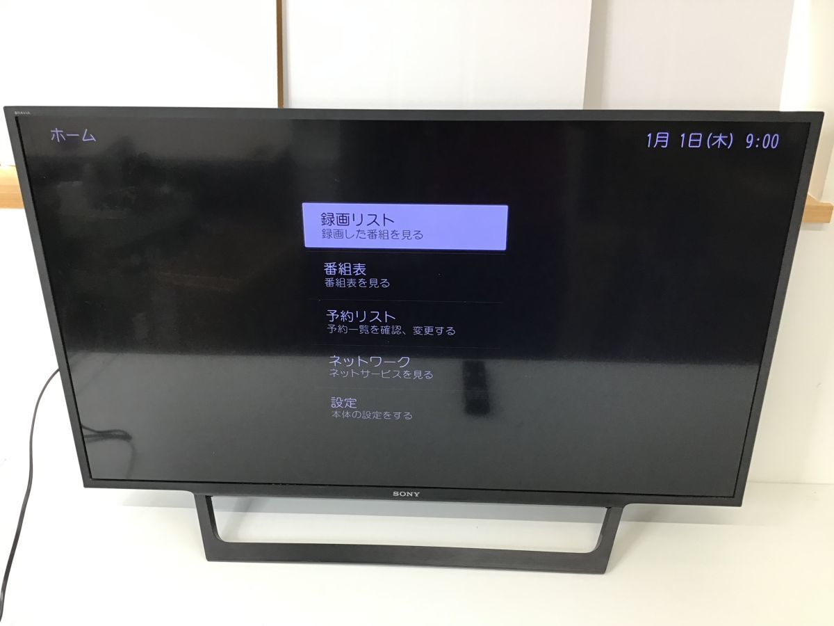 ●営AD551-200B　【通電確認済み】　SONY　ソニー ブラビア　2021年製　43インチ　KJ-43W730E テレビ 液晶_画像2