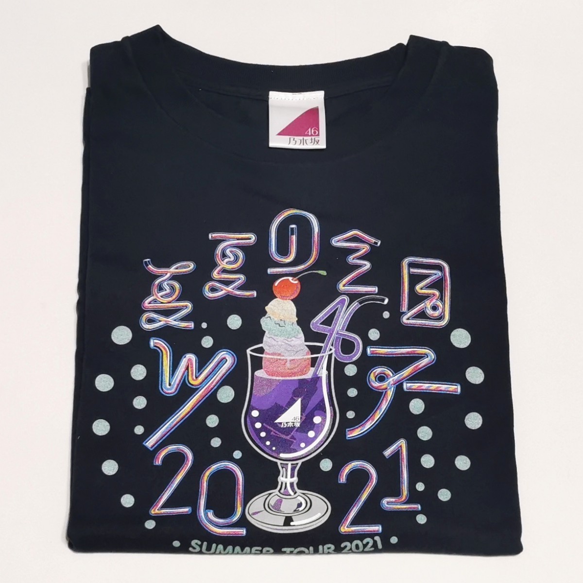 乃木坂46 真夏の全国ツアー2021 Tシャツ 福岡ver. Mサイズ_画像1