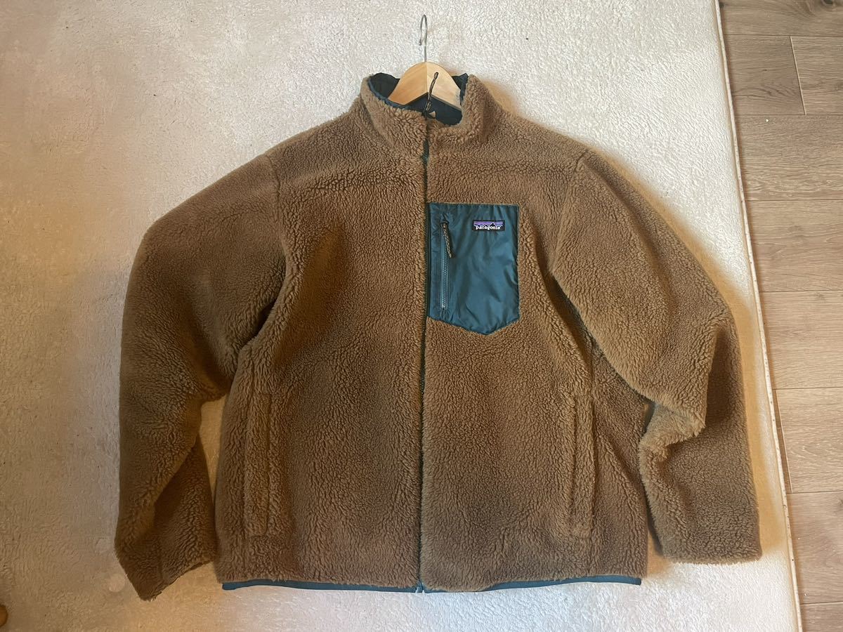 パタゴニア リバーシブル ジャケット ボア フリース　レトロ Patagonia _画像1