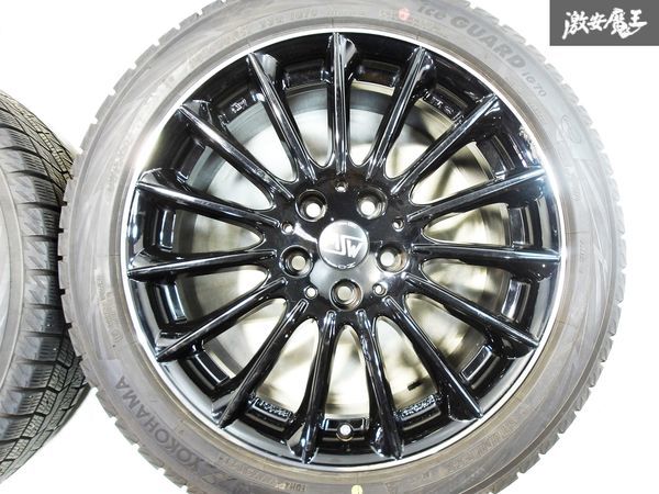 ●OZ MSW30 17インチ 7.5J +45 PCD 108 5穴 ハブリング付 205/50R17 スタッドレス 4本 セット VOLVO ボルボ V40 V60 V70 S70 等_画像5