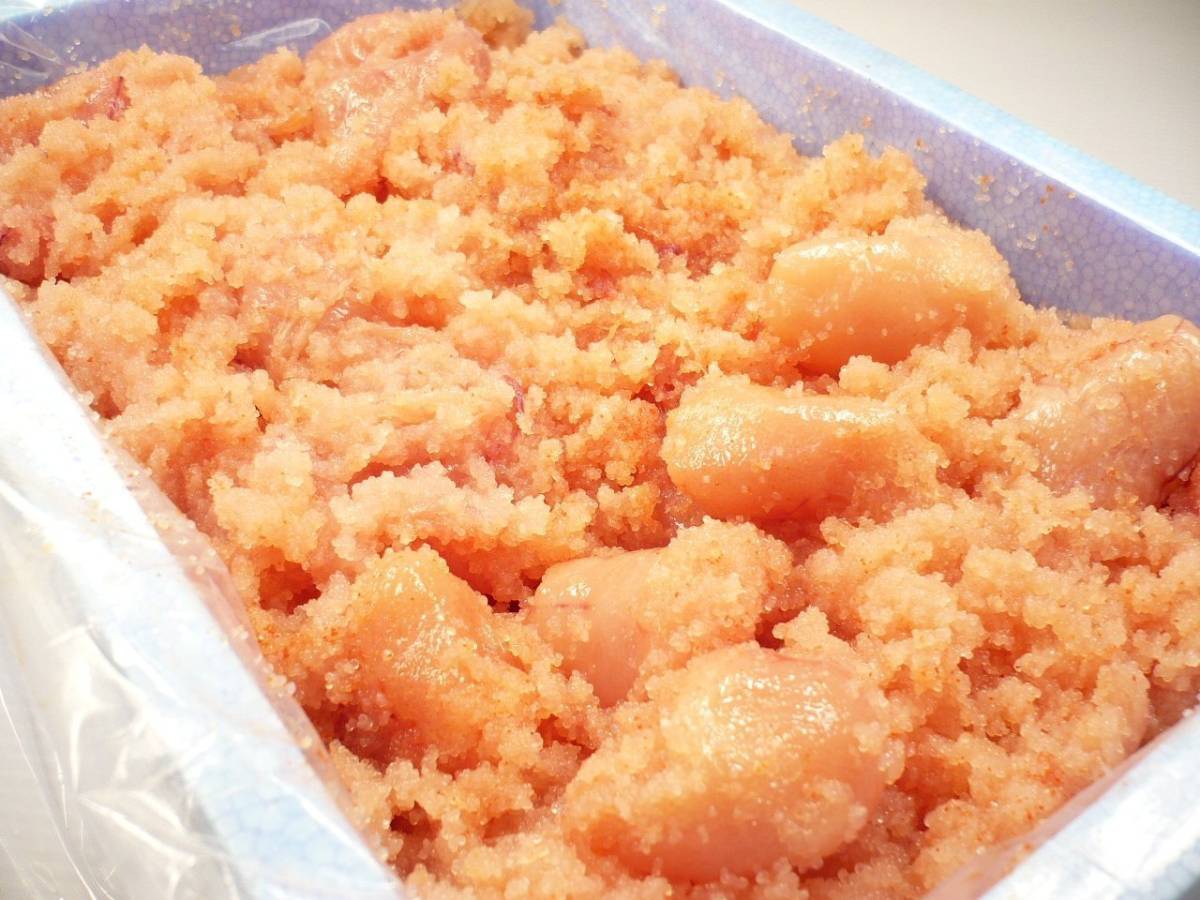 かねふく明太子 最高級ブランド 博多かねふく めんたいこ （訳あり）メンタイコ 1kg_明太子最高級ブランド博多かねふくの明太子