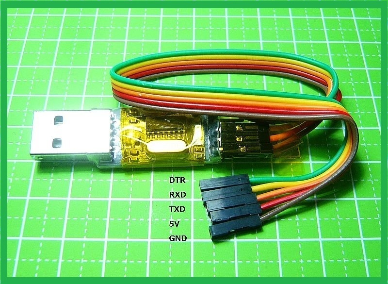 CMG774_ADF4350　プリセット周波数 発振モジュール [ SG ＋ 制御用 マイコンモジュール ]_USB-書き込み器ケーブル仕様です。